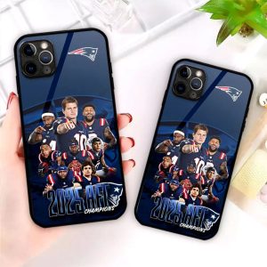 New England Patriots 2025 AFC Champions Phone Case 1 New England Patriots 2025 AFC Champions Phone Case 2
