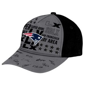 New England Patriots 2025 AFC Champions Signature Classic Cap 2