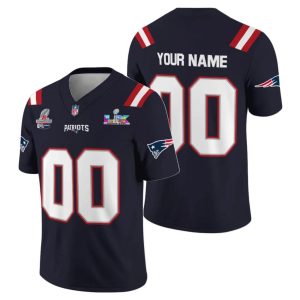 New England Patriots 2025 SBLX Football Jersey