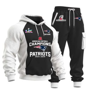 New England Patriots American Football Champions LX 2025-2026 Hoodie Set 2 New England Patriots American Football Champions LX 2025 2026 Hoodie Set 3