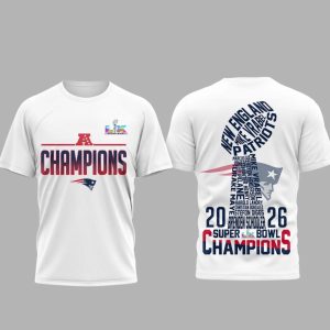 New England Patriots LX Champions Vince Lombardi Trophy Shirt