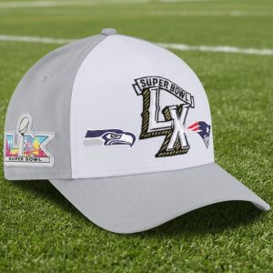 New England Patriots Vs Seattle Seahawks LX Matchup Hat