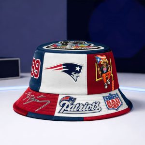 New England Patriots x Bad Bunny LX 2026 Bucket Hat 1 New England Patriots x Bad Bunny LX 2026 Bucket Hat