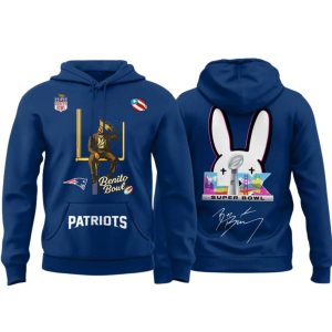 New England Patriots x Bad Bunny SBLX The Halftime Show Special Edition Hoodie