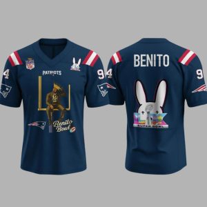 New England Patriots x Bad Bunny SBLX The Halftime Show Special Edition Jersey