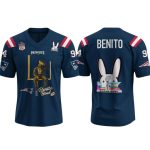New England Patriots x Bad Bunny SBLX The Halftime Show Special Edition Jersey