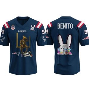 New England Patriots x Bad Bunny SBLX The Halftime Show Special Edition Jersey