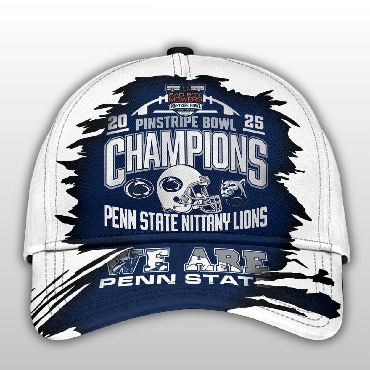 Nittany Lions 2025 Pinstripe Bowl Champions Classic Cap Nittany Lions 2025 Pinstripe Bowl Champions Classic Cap