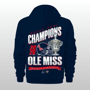 Ole Miss Sugar Bowl Champions 2026 Quarter Zip Hoodie