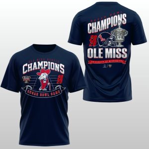 Ole Miss Sugar Bowl Champions 2026 Shirt