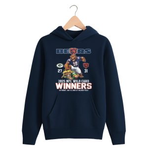 Packers 27 31 Bears 2025 NFC Wild Card Winners Shirt 1 navy 3