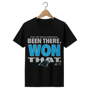 Panthers 2025 NFC South Champions Been There Won That Shirt 1 black 1