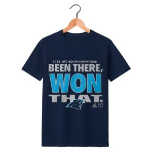 Panthers 2025 NFC South Champions Been There Won That Shirt 1 navy 1