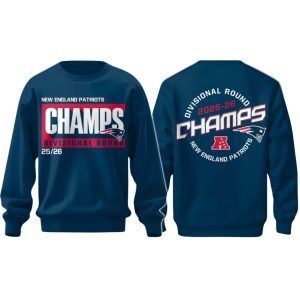 Patriots Divisional Round Champs 2025 26 Shirt 1