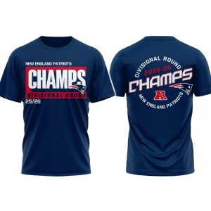 Patriots Divisional Round Champs 2025 26 Shirt