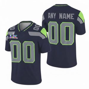 Personalized Seattle Seahawks LX Football Jersey 1