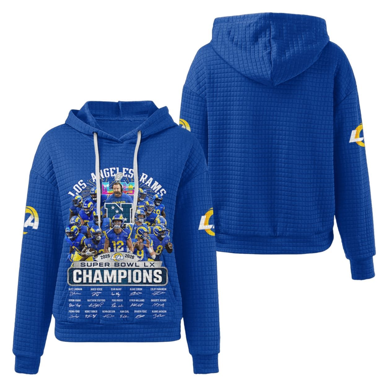 Rams LX Champions 2025-2026 Waffle T-shirt Rams LX Champions 2025-2026 Waffle T-shirt