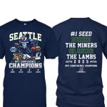 Seahawks 2025 NFC Conference Champions 1 Seed Buried The Miners Silenced The Lams Shirt