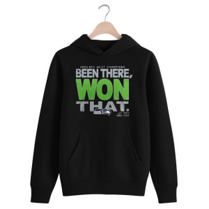 Seahawks 2025 NFC West Champions Been There Won That T Shirt 1 black 3