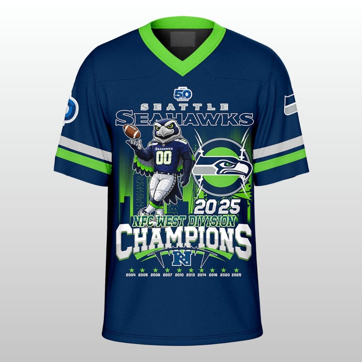 Seahawks 2025 NFC West Division Champions Jersey Seahawks 2025 NFC West Division Champions Jersey