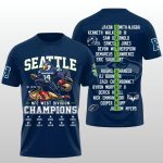 Seahawks 2025 NFC West Division Champions Shirt