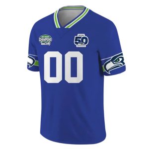 Seahawks 50 Season NFC West Champions Jersey 1