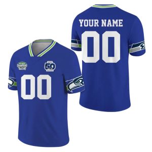 Seahawks 50 Season NFC West Champions Jersey