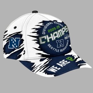 Seahawks Divisional Round Champs 2025 26 Classic Cap