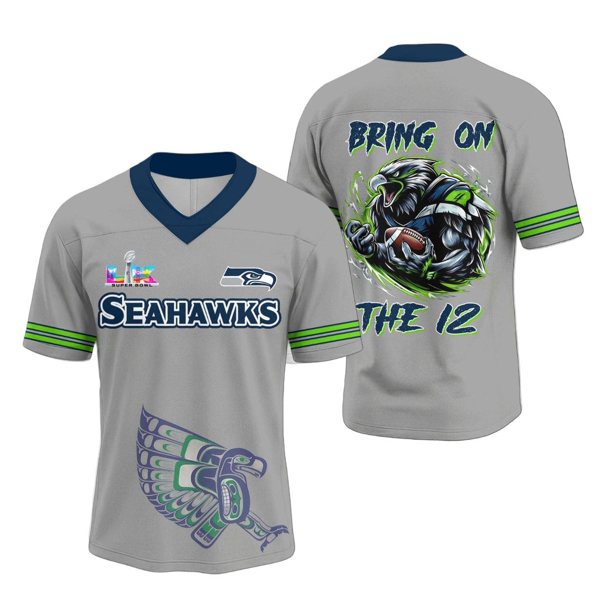 Seahawks LX Bring On The 12 Jersey 2 Seahawks LX Bring On The 12 Jersey 2