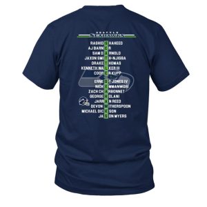 Seattle Seahawks 2025 NFC Champions Conference Champions Built For The Storm Shirt 1