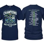 Seattle Seahawks 2025 NFC Champions Conference Champions Built For The Storm Shirt