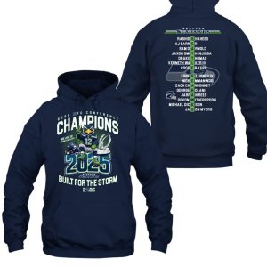 Seattle Seahawks 2025 NFC Champions Conference Champions Built For The Storm Shirt 3