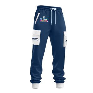 Seattle Seahawks 2025 NFC Champions Limited Edition Waffle Hoodie Set 1