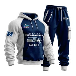 Seattle Seahawks Est 1974 Limited Edition Hoodie Set 4 Seattle Seahawks Est 1974 Limited Edition Hoodie Set 1