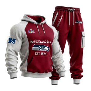 Seattle Seahawks Est 1974 Limited Edition Hoodie Set 2 Seattle Seahawks Est 1974 Limited Edition Hoodie Set 3