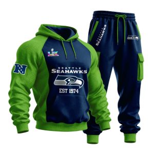 Seattle Seahawks Est 1974 Limited Edition Hoodie Set