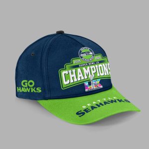 Seattle Seahawks LX Championship Special Edition Classic Cap 2 Seattle Seahawks LX Championship Special Edition Classic Cap 1