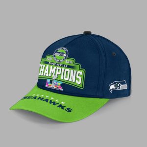 Seattle Seahawks LX Championship Special Edition Classic Cap 1 Seattle Seahawks LX Championship Special Edition Classic Cap 2
