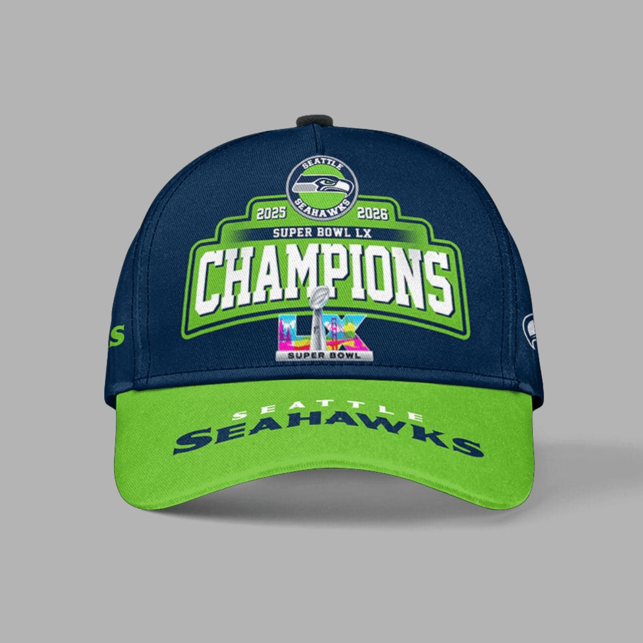 Seattle Seahawks LX Championship Special Edition Classic Cap Seattle Seahawks LX Championship Special Edition Classic Cap