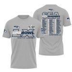 Seattle Seahawks LX Roster Heather Gray T-Shirt