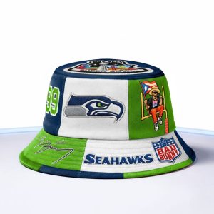 Seattle Seahawks x Bad Bunny LX 2026 Bucket Hat 1