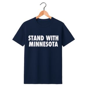 Stand With Minnesota Shirt 1 navy 1