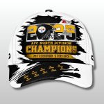 Steelers 2025 AFC North Champions All Over Print Cap