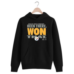 Steelers 2025 AFC North Champions Been There Won That Shirt 4 Steelers 2025 AFC North Champions Been There Won That Shirt 1 black 3