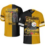 Steelers 2025 AFC North Division Champions Custom Jersey