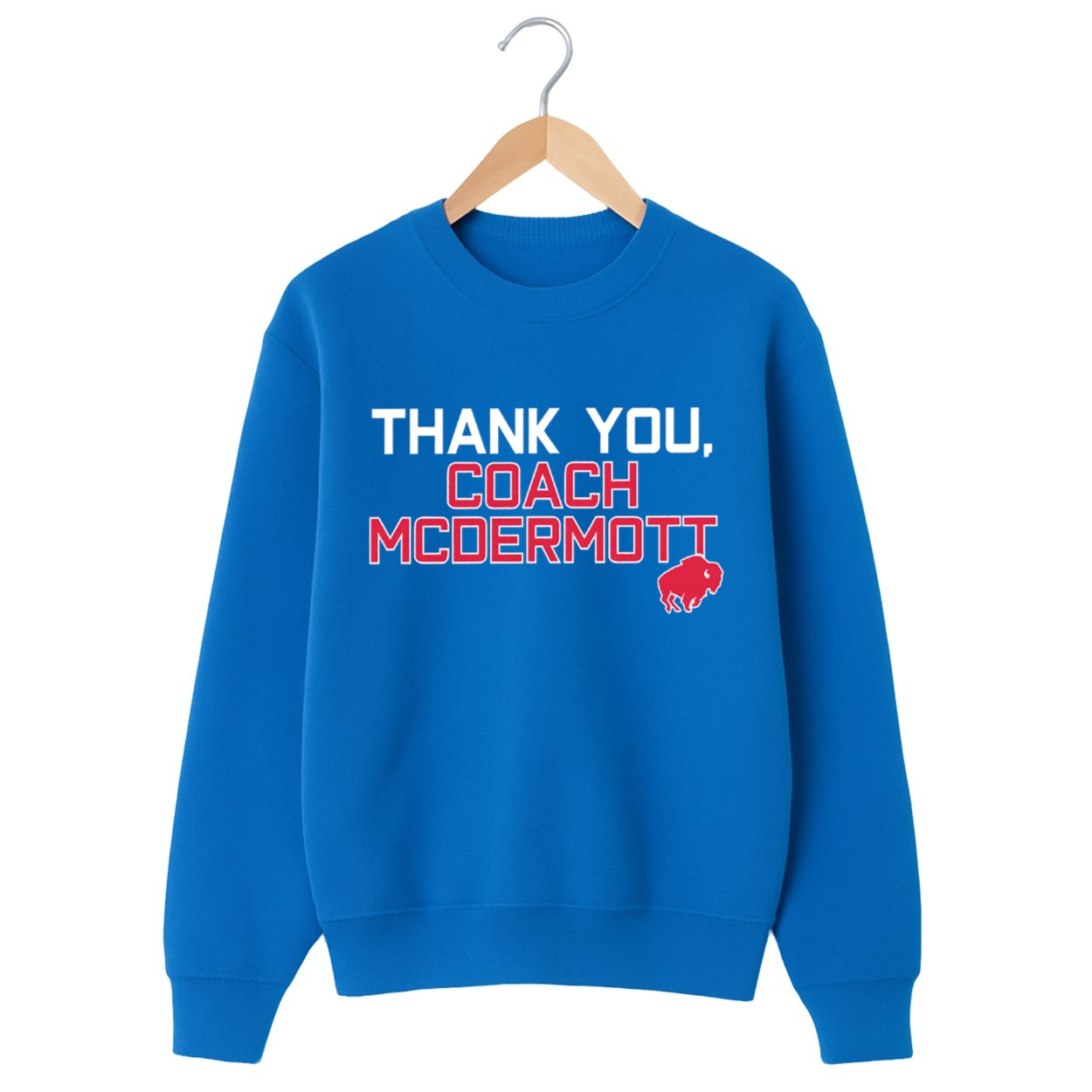 Thank You Coach Mcdermott Bills Shirt Thank You Coach Mcdermott Bills Shirt