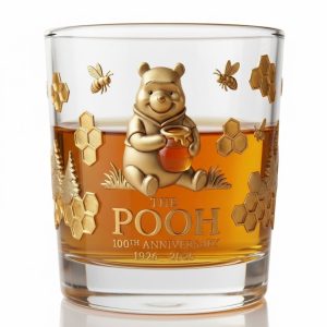 Winnie the Pooh 100th Anniversary Whiskey Glass – The Gifts For The Pooh Fan