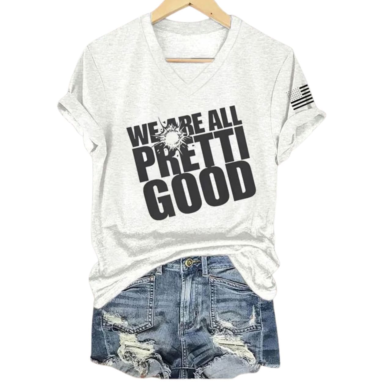 WE ARE ALL PRETTI GOOD Print T-shirt WE ARE ALL PRETTI GOOD Print T-shirt