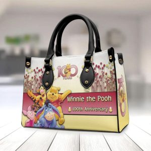 Winnie The Pooh 100th Anniversary Leather HandBag 1