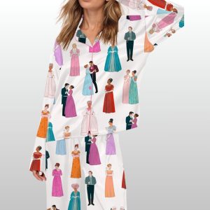 Women's Bridgertons Silky Satin Pajama Set